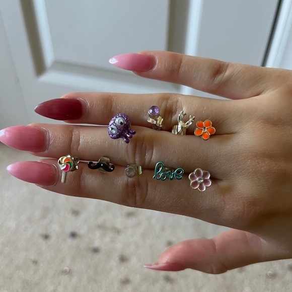 👂Pack of 26 sets of earrings + free bracelet: - Picture 4 of 6